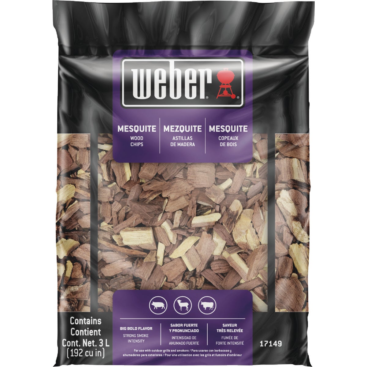 Weber 192 Cu. In. Mesquite Wood Chips