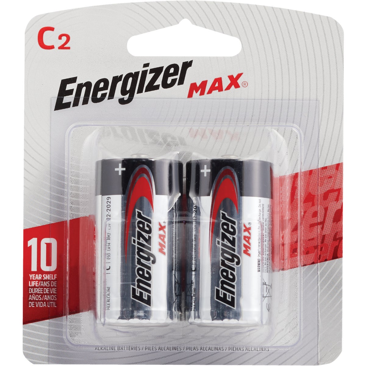 Energizer Max C Alkaline Battery (2-Pack) Image 2