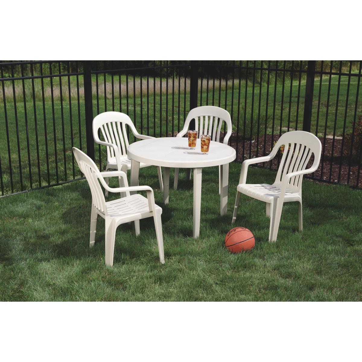 DES CLAY 38" RND TABLE