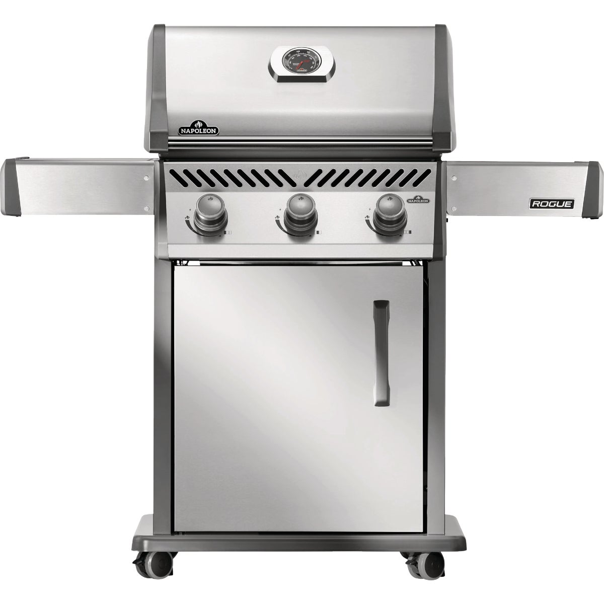 Napoleon Rogue 425 3-Burner Natural Gas Grill, Stainless Steel Image 1