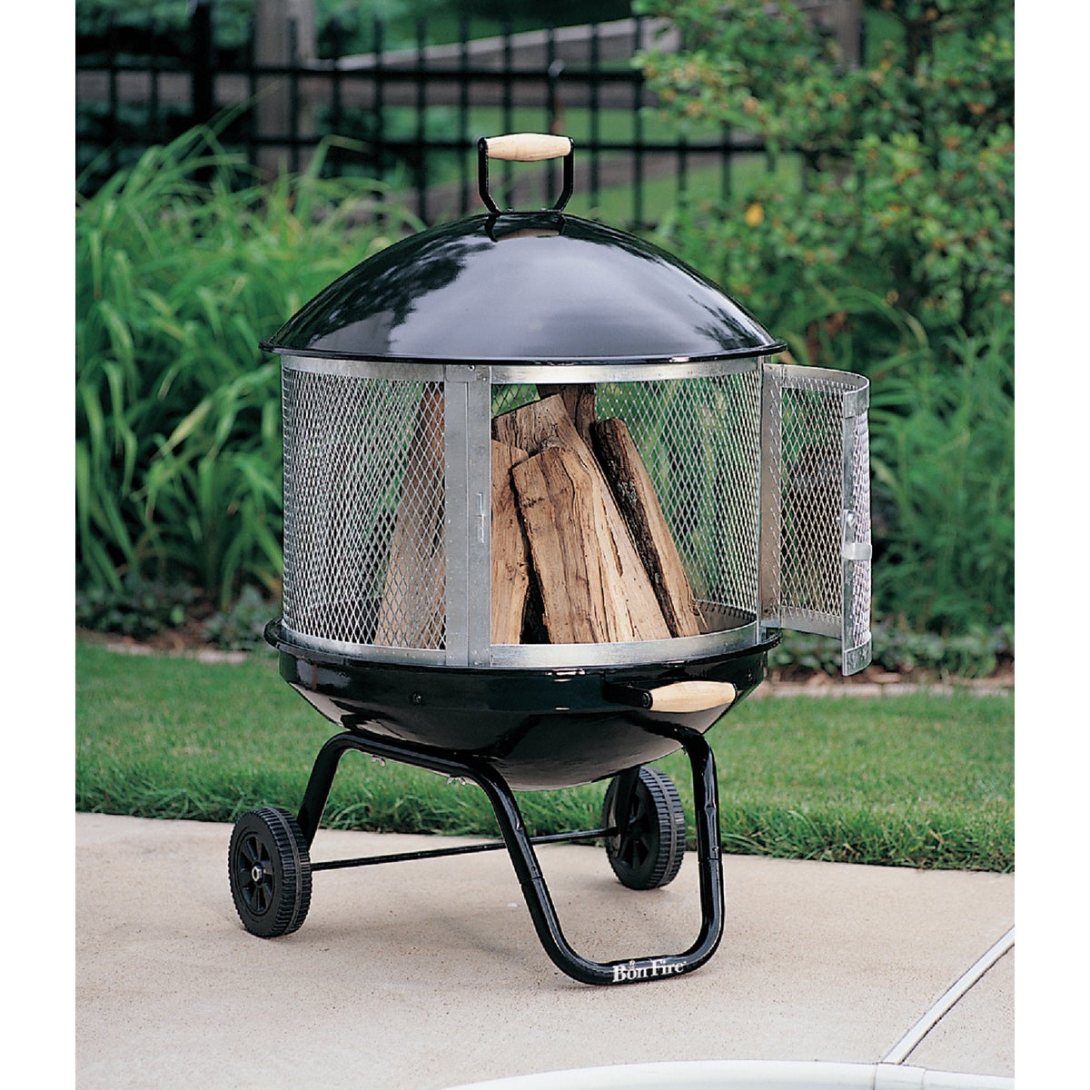 Well Traveled Living 28 In. Portable Wood Burning Fire Pit