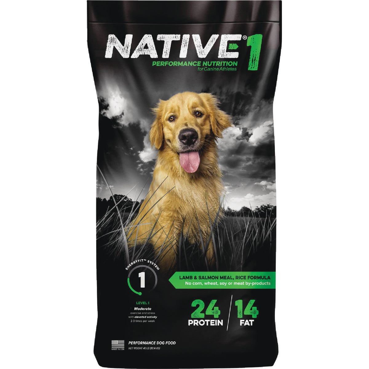 Native Level 1 Performance Nutrition 40 Lb. Dry Dog Food