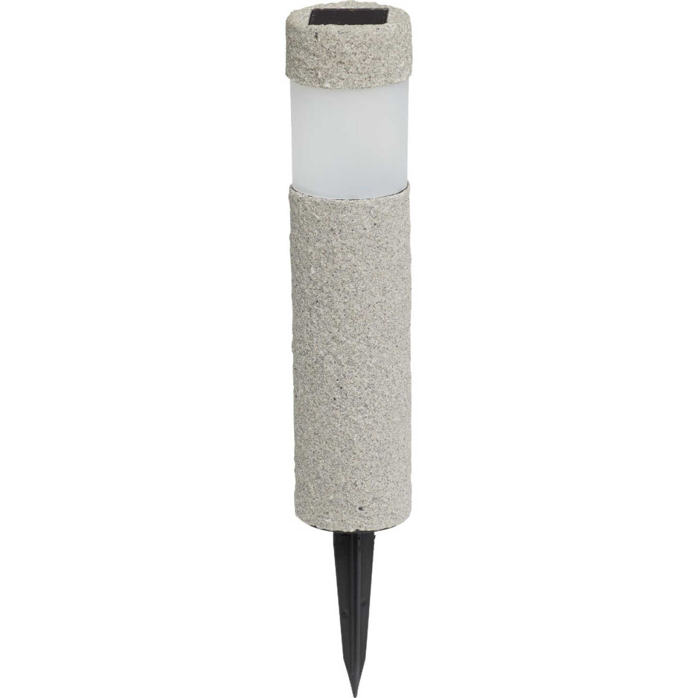 Gray Sand Solar Stake Light Image 1