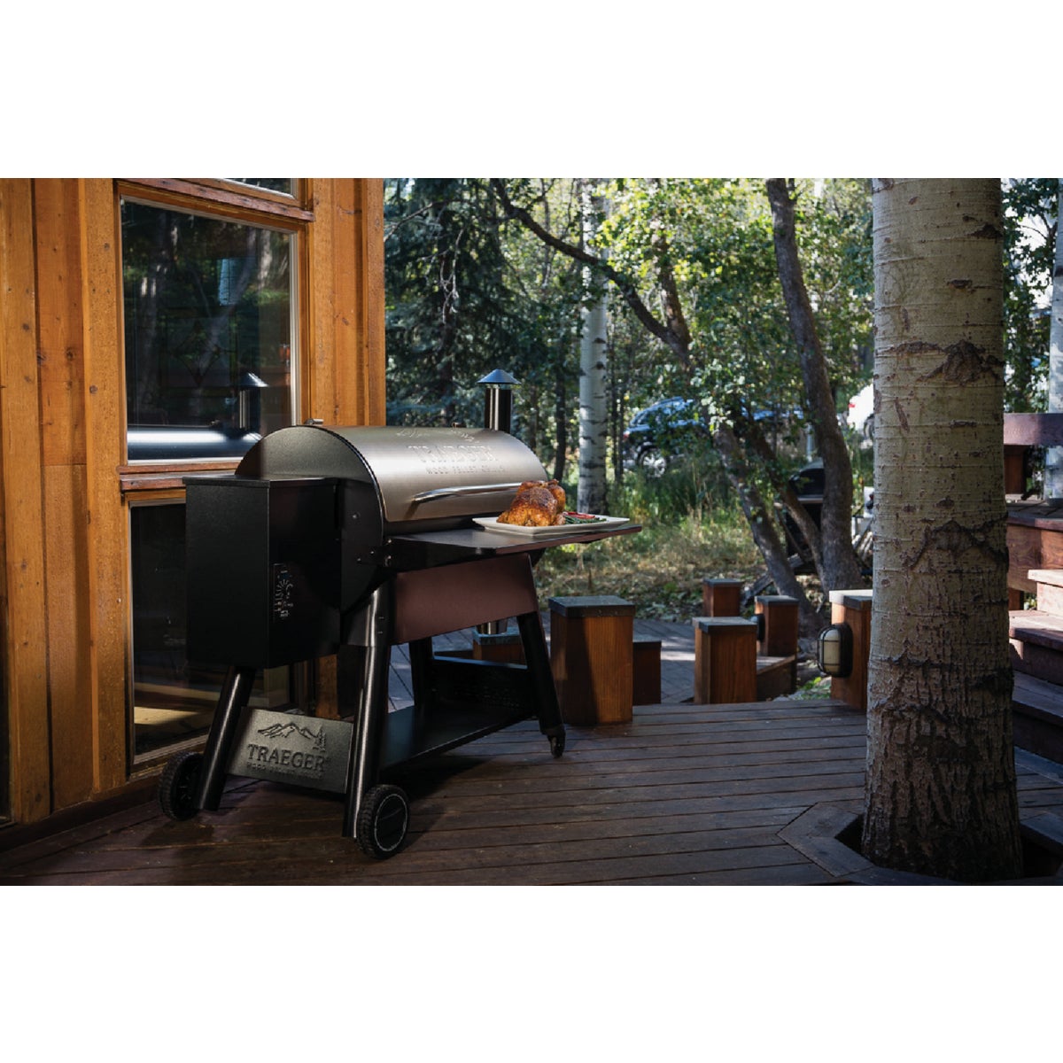 Traeger Pro Series 34 Wood Pellet Grill, Bronze Image 3