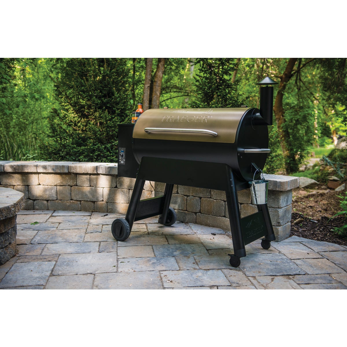 Traeger Pro Series 34 Wood Pellet Grill, Bronze Image 7