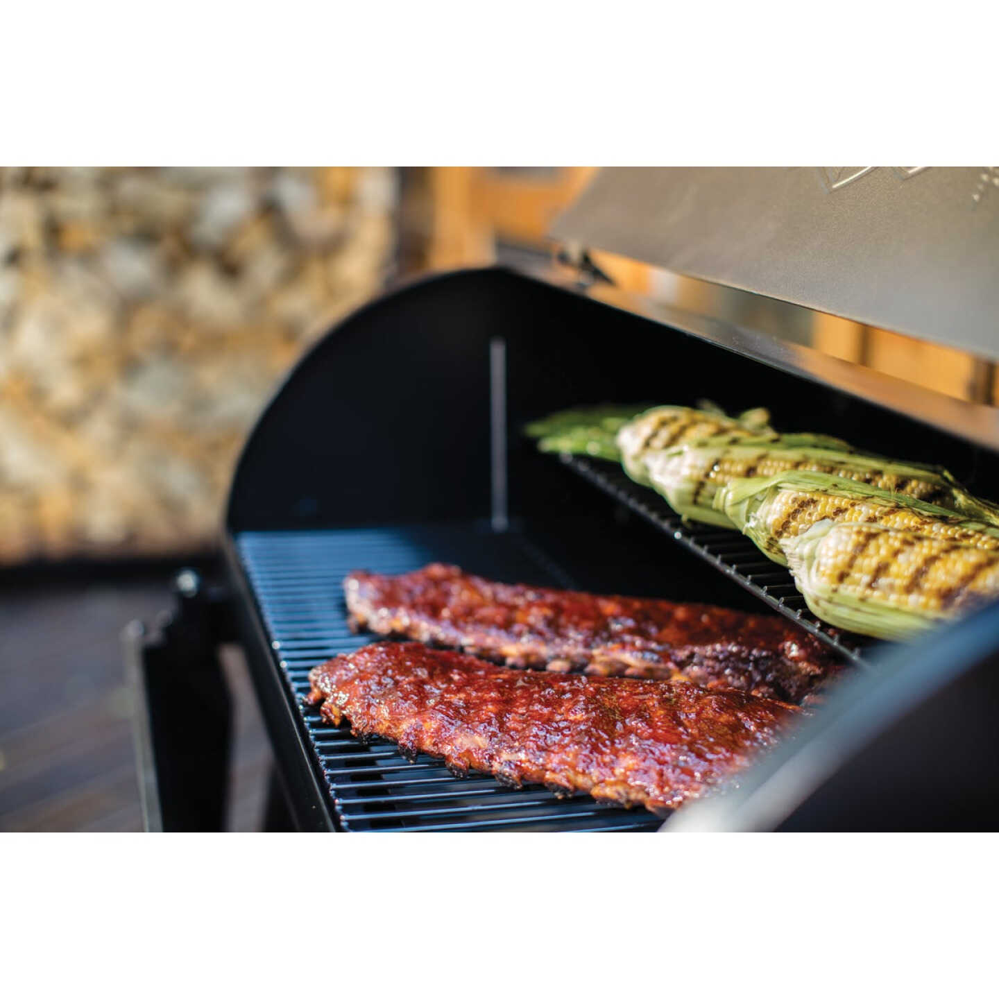 Traeger Pro Series 34 Wood Pellet Grill, Bronze Image 12