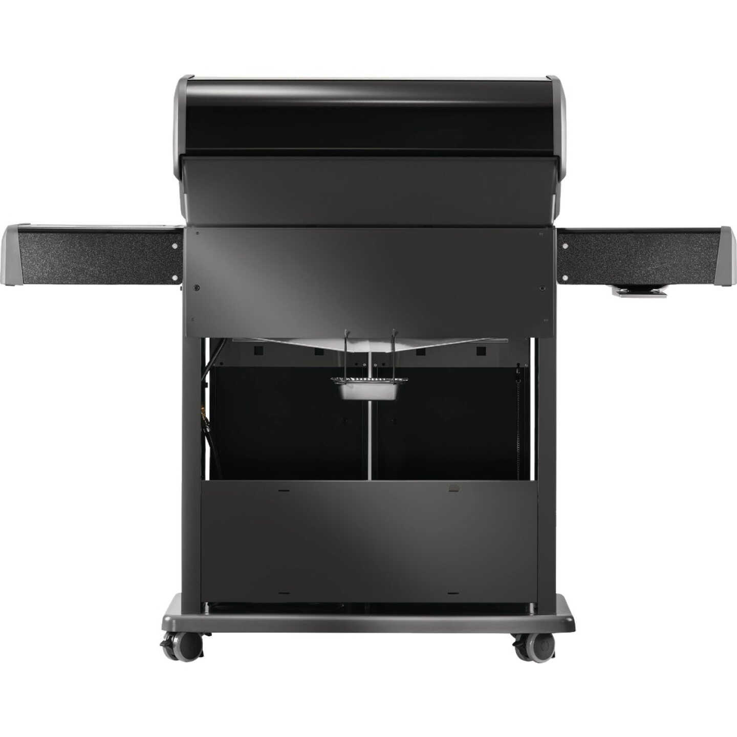 Napoleon Rogue Pro 525 4-Burner Natural Gas Grill with Infrared Side Burner, Black Image 5