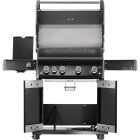 Napoleon Rogue Pro 525 4-Burner Natural Gas Grill with Infrared Side Burner, Black Image 2