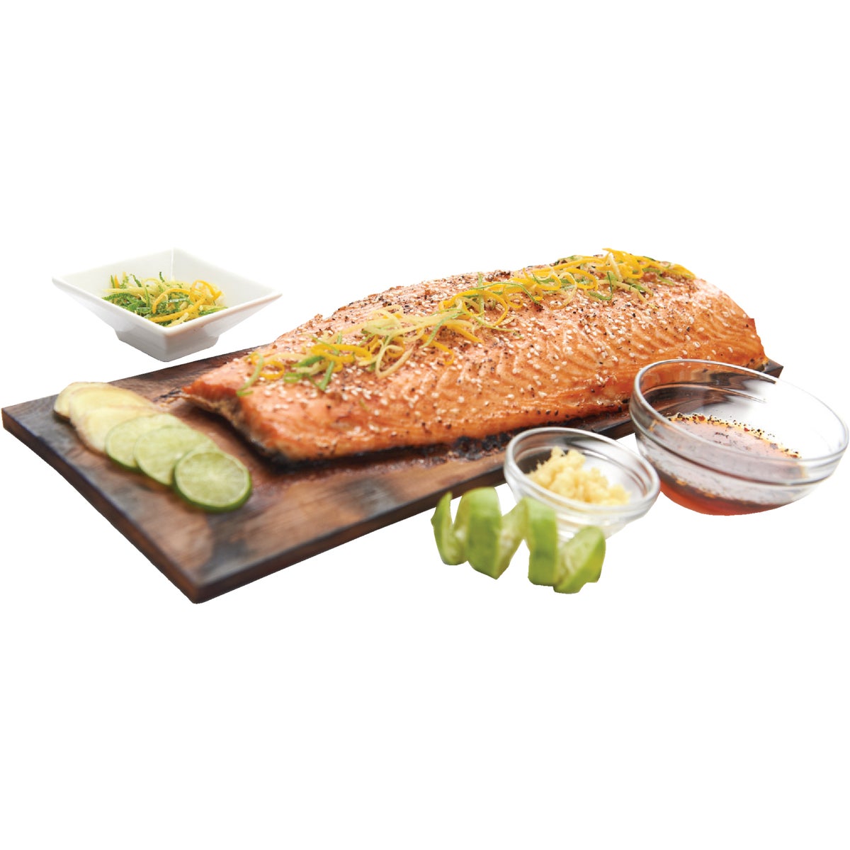 GrillPro 5-1/4 In. W. x 11-7/8 In. L. x 5/16 In. Thick Cedar Grilling Smoke Plank (2-Pack) Image 4