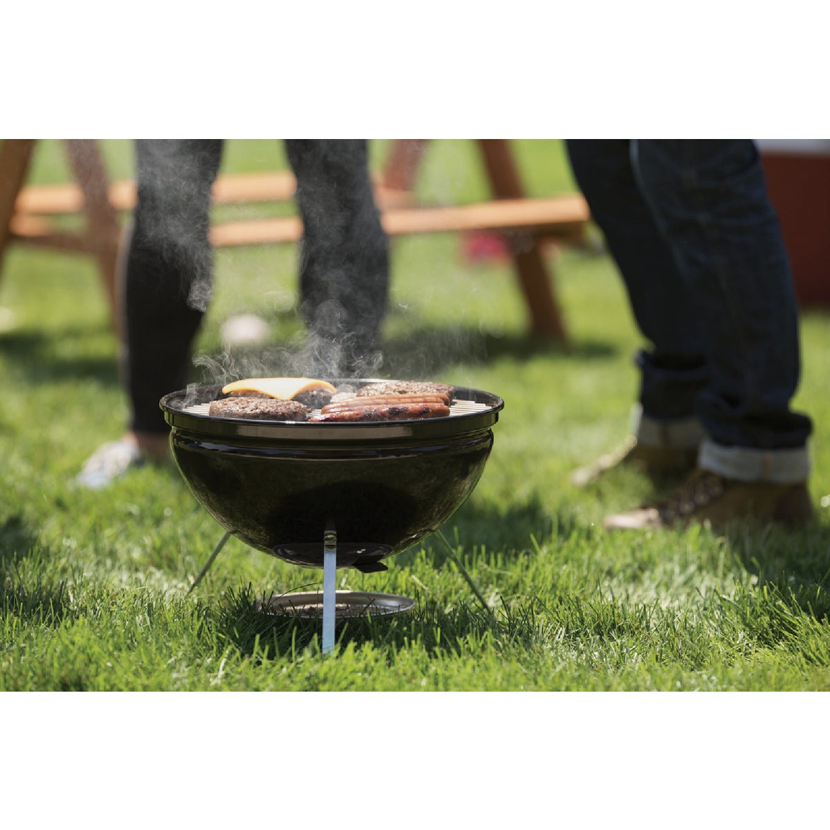 Weber Smokey Joe 14 In. Dia. Black Charcoal Grill Image 3