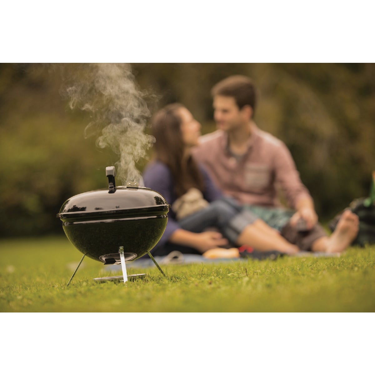 Weber Smokey Joe 14 In. Dia. Black Charcoal Grill Image 5