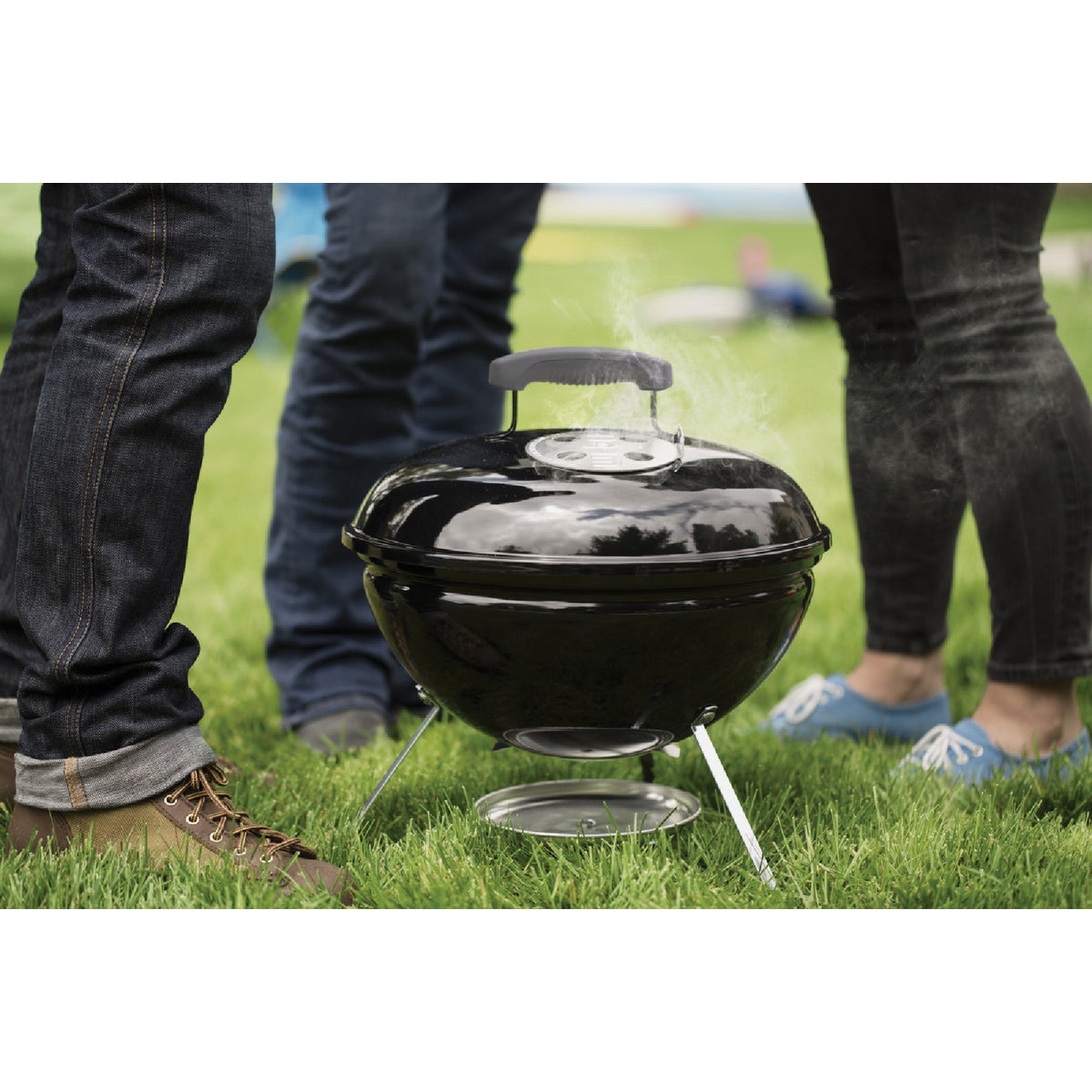 Weber Smokey Joe 14 In. Dia. Black Charcoal Grill Image 2