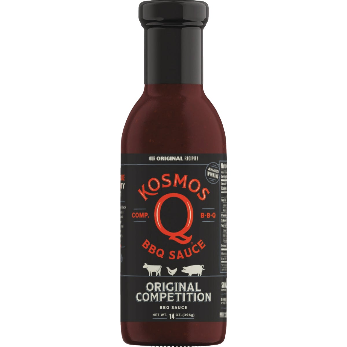 Kosmos Q 14 Oz. Competition BBQ Sauce