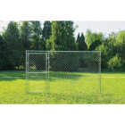 KennelMaster 10 Ft. W. x 6 Ft. H. Chain Link Steel Kennel Panel with Door Image 3
