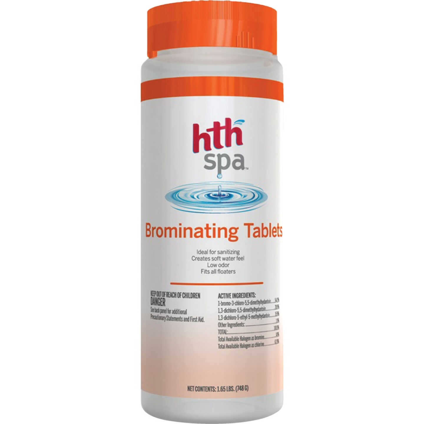 HTH Spa Care 2 Lb. Bromine Tablet Image 1