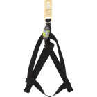 Lupine 1 In. Traditional Solid Black 24 to 38 In. Step-In Dog Harness Image 1