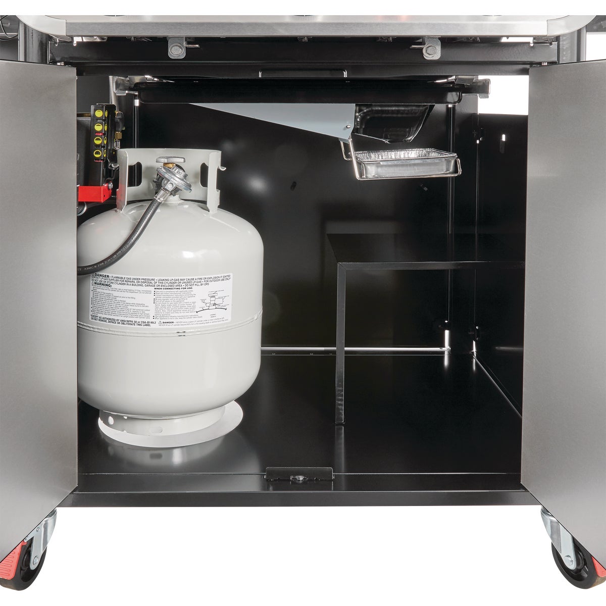 Weber Genesis E-325S 3-Burner Black 39,000 BTU Natural Gas Grill Image 9