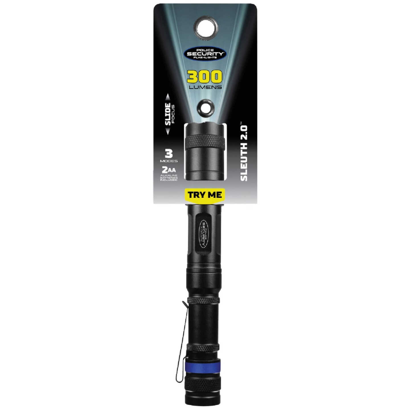 Police Security Sleuth 2.0 350 Lm. Aluminum Focusing Penlight Image 5