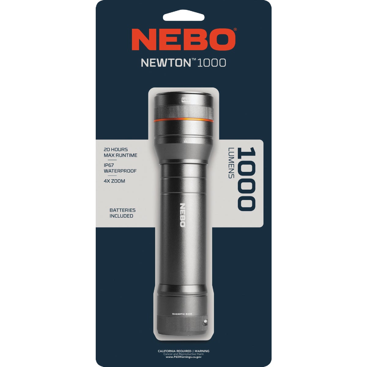 Nebo Newton 1000 Lm. 4AA LED Flashlight Image 5