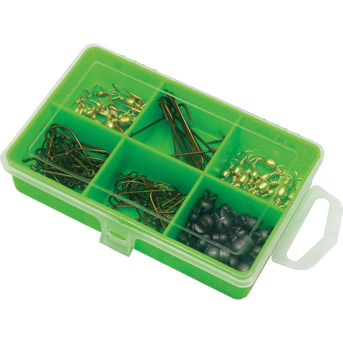 Vanguard 150-Piece Assorted Hook, Swivel & Sinker Kit