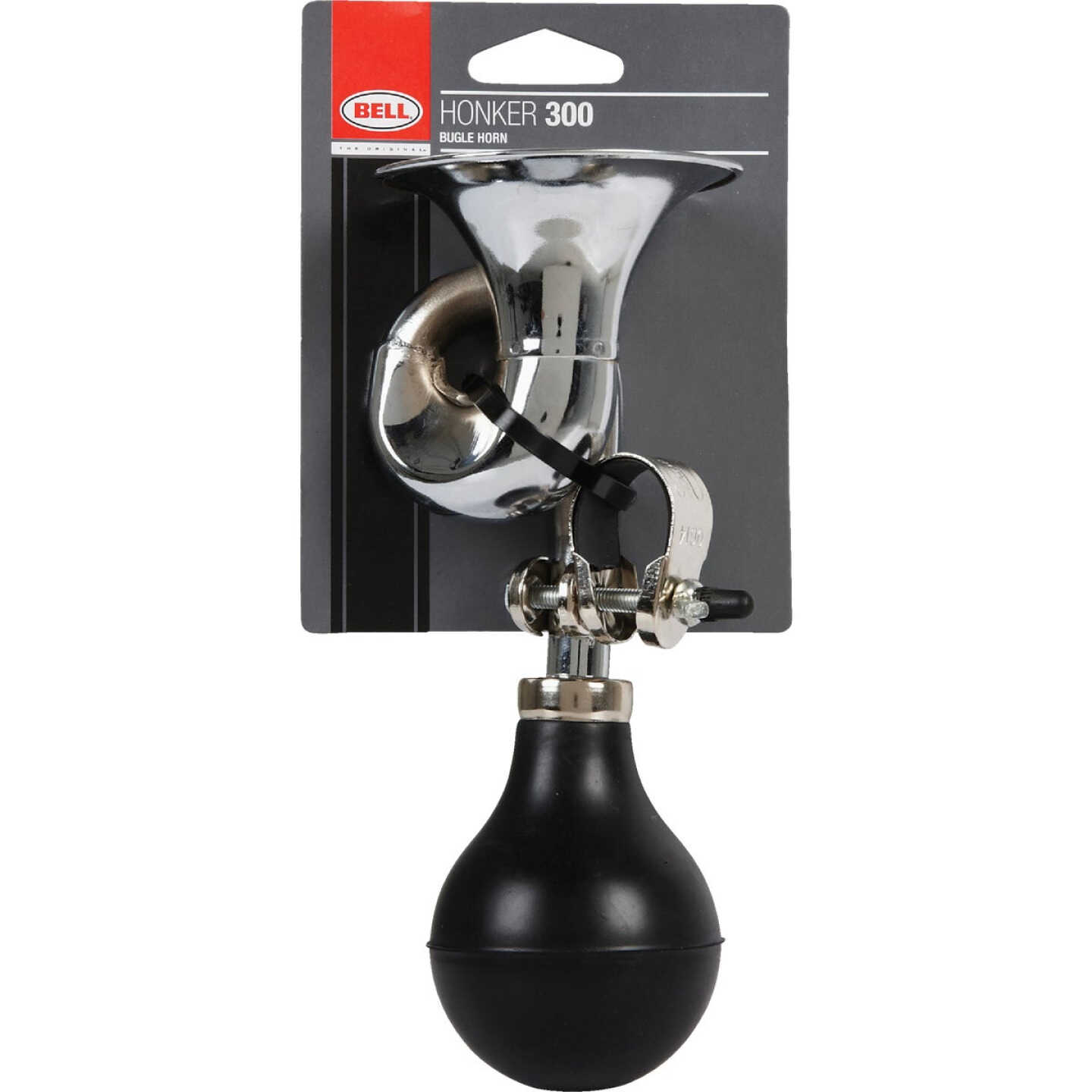 Bell Sports Chrome-Plated Steel Bugle Bicycle Horn Image 2