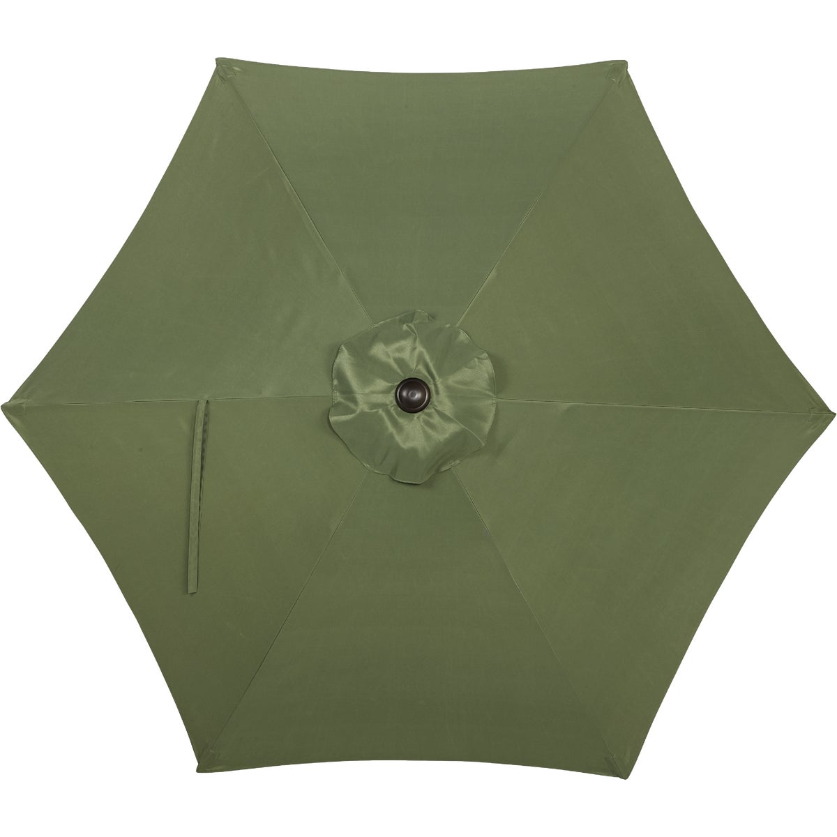 7.5 Ft. Aluminum Tilt/Crank Heather Green Patio Umbrella - PFAS Free Image 4