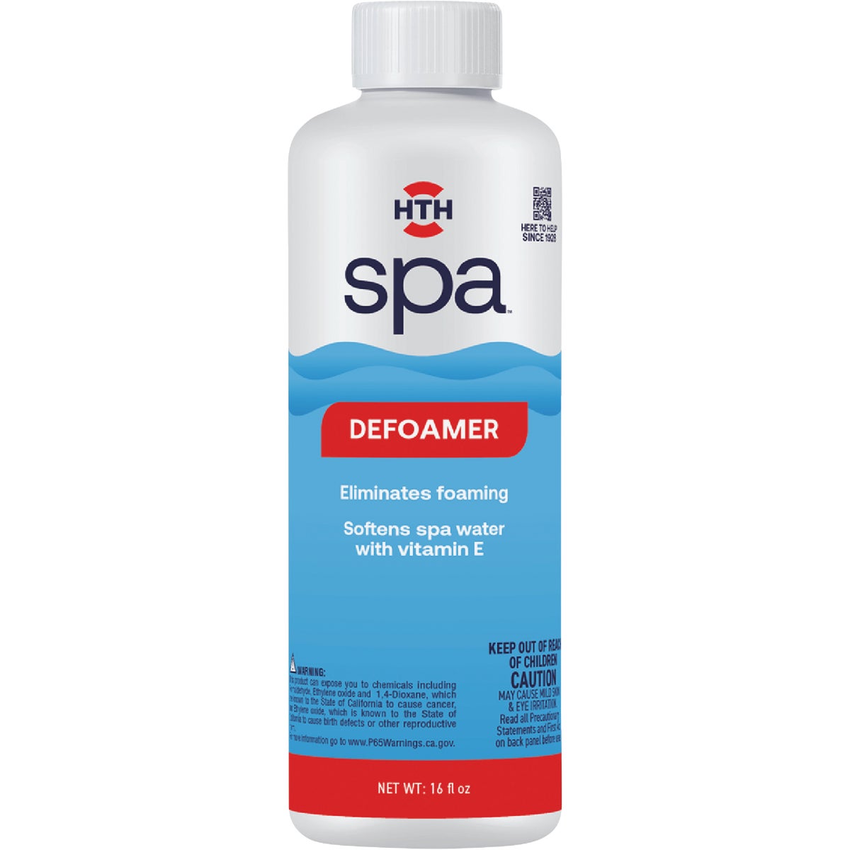 HTH Spa Care 16 Oz. Defoamer Foam Inhibitor