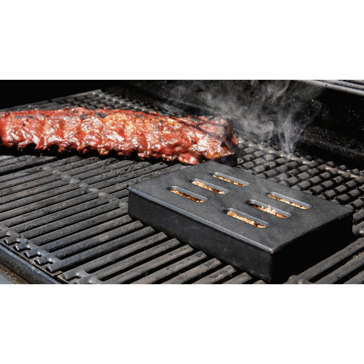 Char-Broil 5.13 In. x 8.12 In. Cast Iron Smoker Box Image 3