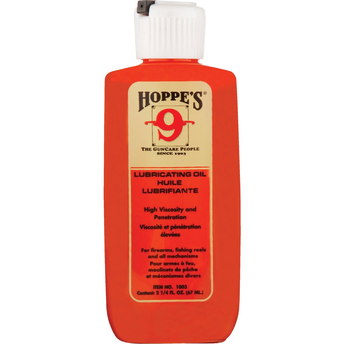 Hoppes 2-1/4 Oz. Gun Lubricant Oil