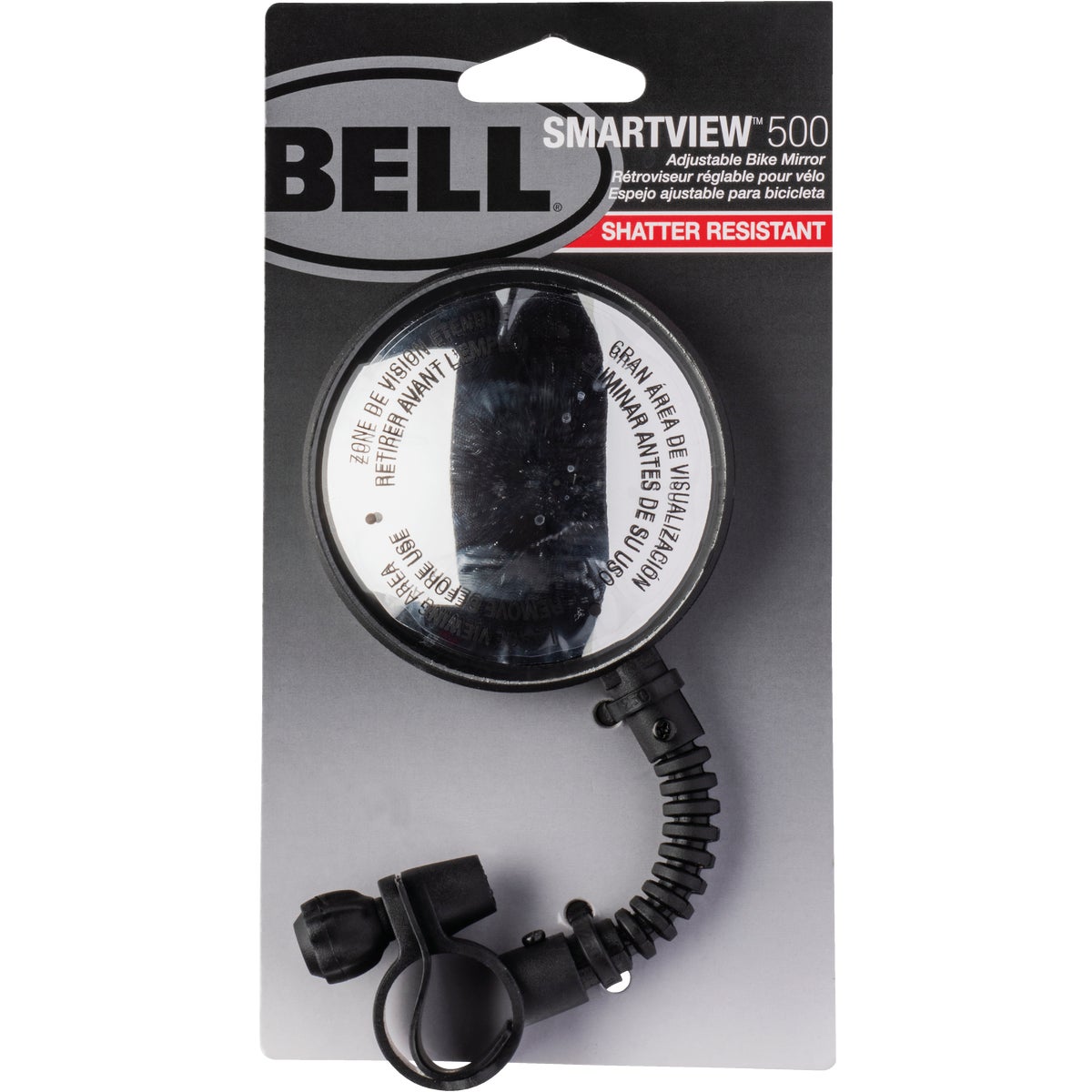 Bell Sports Flex Handlebar Convex Shatter Resistant Bicycle Mirror Image 2