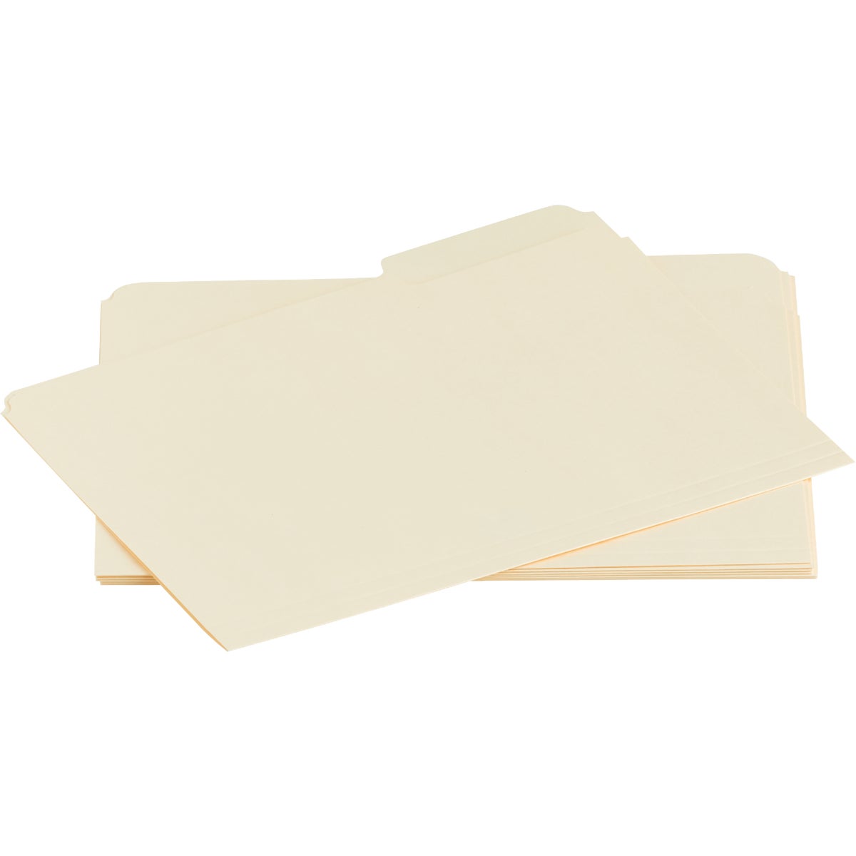 Staples 1/3 Cut Letter Size Manila File Folder (100-Pack) Image 3