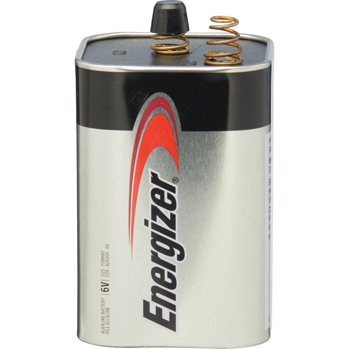 Energizer MAX 6V Spring Terminal Alkaline Lantern Battery Image 3