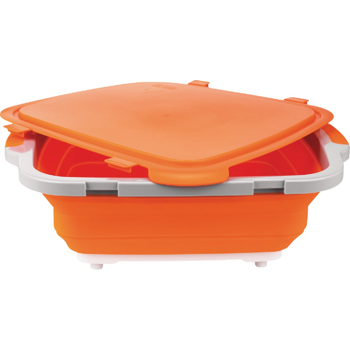 Drip EZ Orange 20 In. L. x 16.25 In. W. x 5.5 In. D. Collapsible BBQ Prep Tub