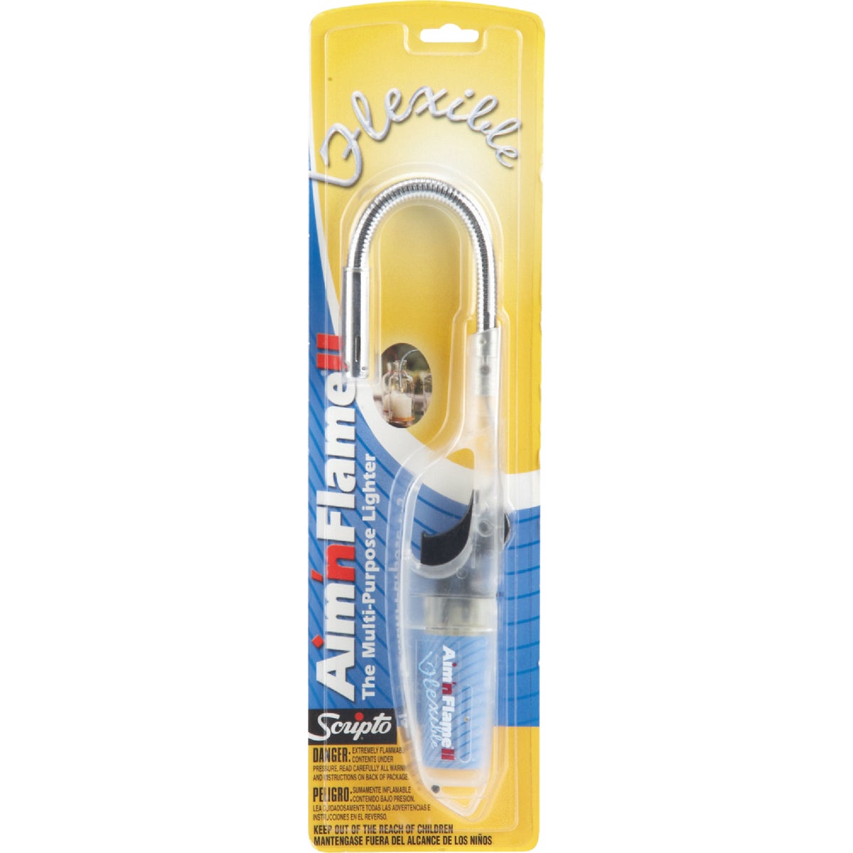 Scripto Aim 'n Flame Nonrefillable Flexible Stem Butane Lighter Image 2