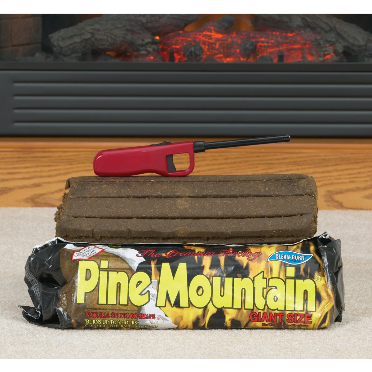 Calico Nonrefillable Straight Stem Utility Butane Lighter Image 2