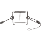 Duke Traps 10 In. Jaw Spread Steel Body Gripping Beaver, Bobcat, Coyote, & Otter Trap Image 1