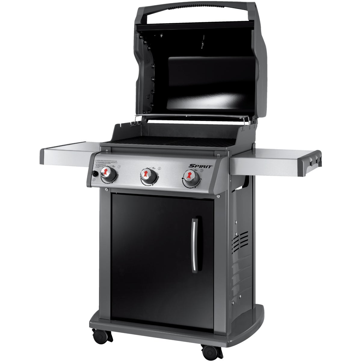 Weber Spirit E-310 3-Burner Liquid Propane Gas Grill, Black Image 6