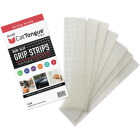 CatTongue Grips Gription 2 In. W. x 8 In. L. Clear Non-Abrasive Anti-Slip Strips (7-Pack) Image 1