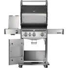 Napoleon Rogue Pro 425 3-Burner Natural Gas Grill with Infrared Side Burner, Stainless Steel Image 2
