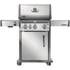 Napoleon Rogue Pro 425 3-Burner Natural Gas Grill with Infrared Side Burner, Stainless Steel Image 1