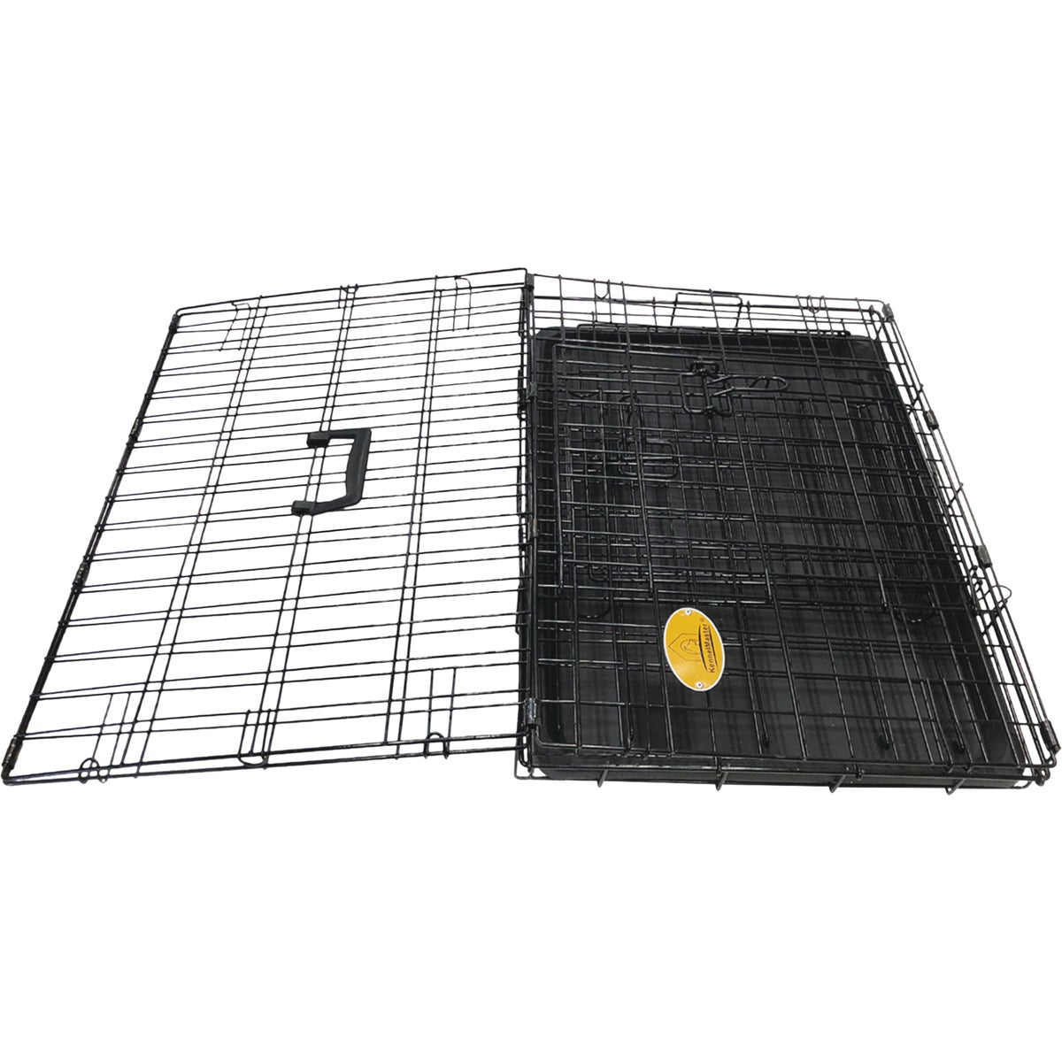KennelMaster 17 In. W. x 19 In. H. x 24 In. L. Folding Kennel Crate Image 4