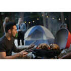 Napoleon TravelQ 285 Portable Propane Gas Grill with Griddle, Red Image 2