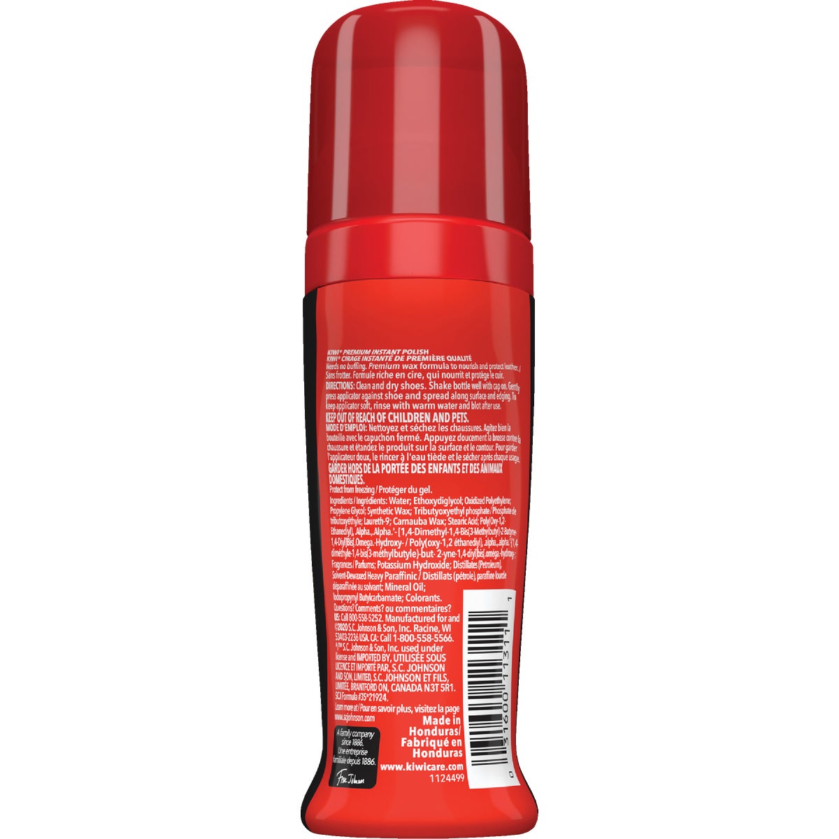 Kiwi 2.5 Oz. Black Premium Instant Shoe Polish Image 4