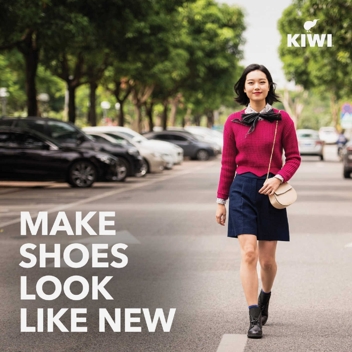 Kiwi 2.5 Oz. Black Premium Instant Shoe Polish Image 2