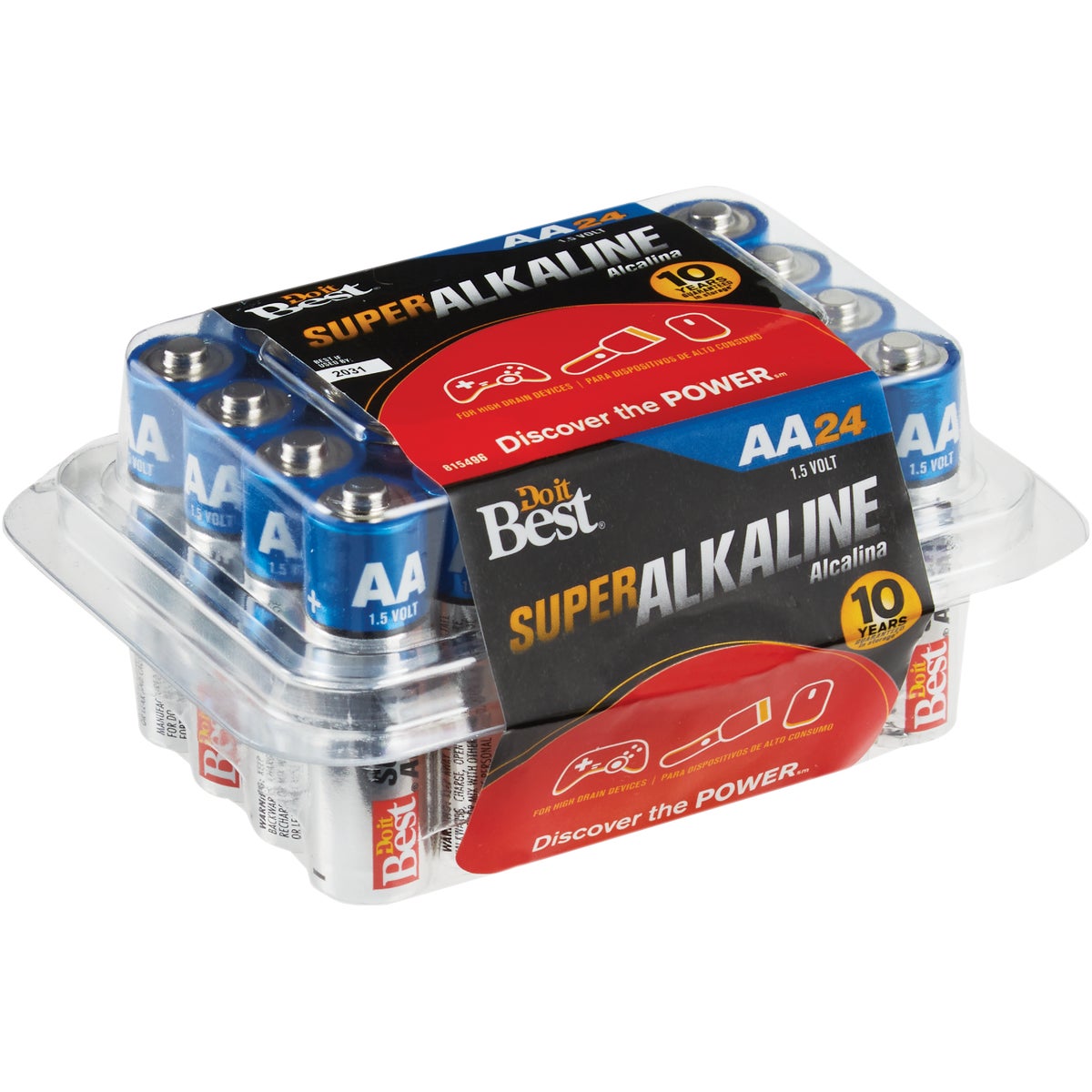 Do it Best AA Super Alkaline Battery (24-Pack) Image 1