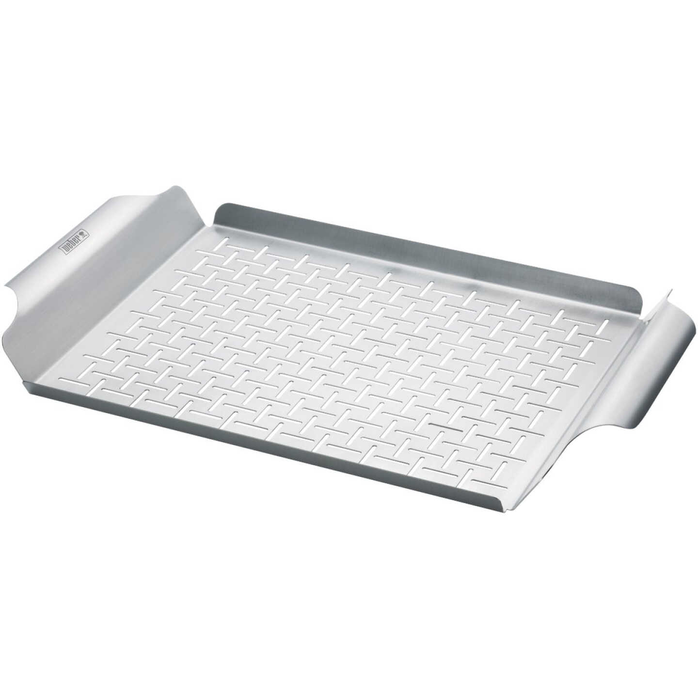 Weber Style Stainless Steel Grill Pan Image 4