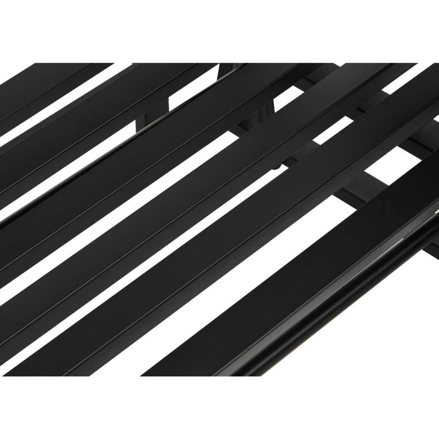 Outdoor Expressions Black Metal 50 In. Patio Glider Image 3