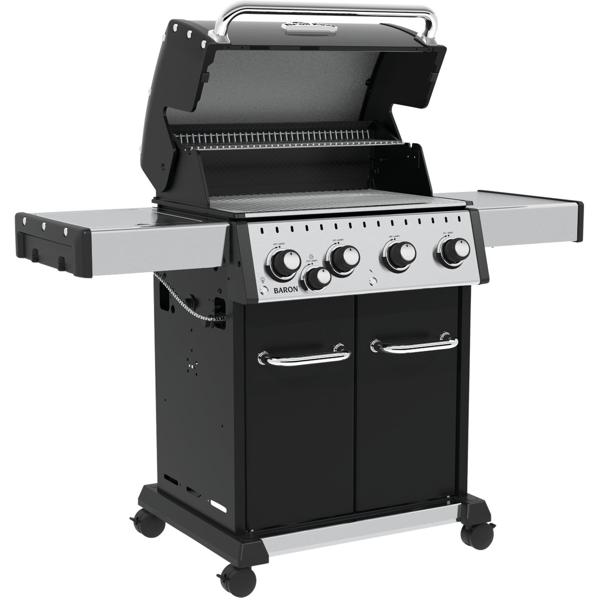 Broil King Baron 440 Pro 4-Burner Black 40,000 BTU LP Gas Grill Image 3