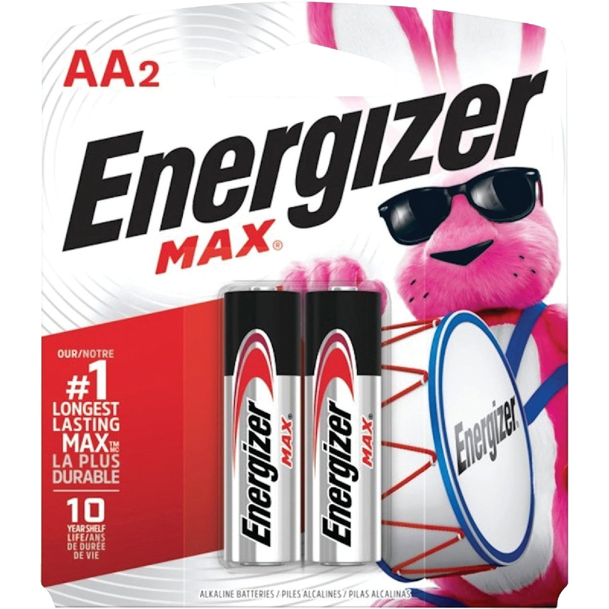 Energizer Max AA Alkaline Battery (2-Pack) Image 1