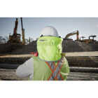 Milwaukee Bolt Hi-Vis Yellow Nylon Hard Hat Sunshade with 50+UPF UV Protection Image 2